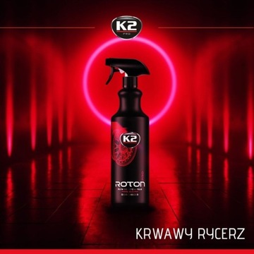 K2 ROTON PRO ЖИДКОСТЬ ДЛЯ МОЙКИ КОЛЕСНЫХ ДИСКОВ 1Л + ЩЕТКИ
