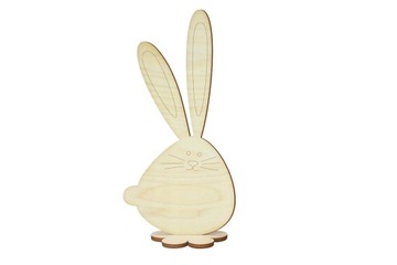 Zajączek wielkanocny na podstawce Wielkanoc