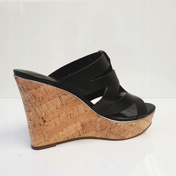 Buty Guess 37,5 na koturnie klapki