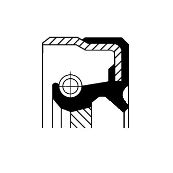 01030363 ГЕРМЕТИК CORTECO 40X58X8.8 ACM B1BAFU