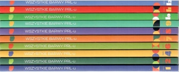 10x Wszystkie barwy PRL-u różne numery