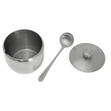 KINGHOFF СТАЛЬНАЯ сахарница KH-3723 560мл