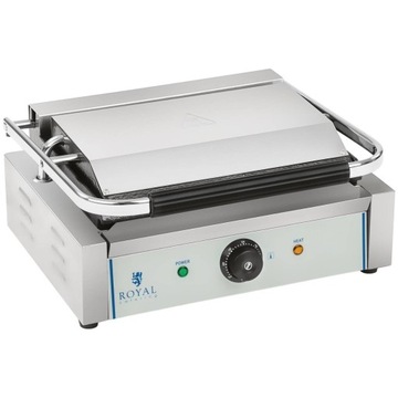 GRILL KONTAKTOWY - 2200 W - RYFLOWANY