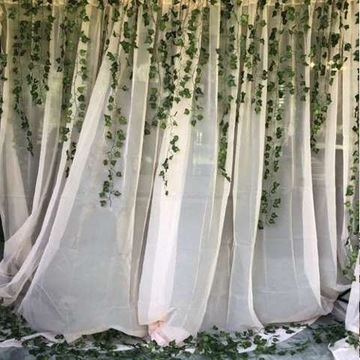 Sztuczny bluszcz Girlanda 25,2m zielona na Balkon Ścianę Dekoracja