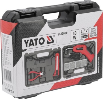 Беспроводной пластиковый охладитель YATO 40W 600°C 3.7V 2Ah 3 режима работы