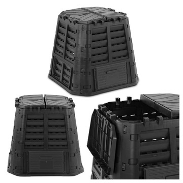 Садовый компостер для органических отходов 69 х 69 х 82 см 480 л