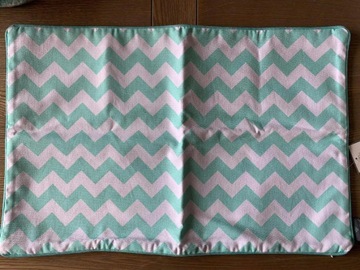 POSZEWKA RETRO LOFT WE LOVE BEDS ZIG ZAG MIĘTOWA