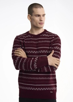 OCHNIK Prosty sweter męski SWEMT-0121-49 r. M