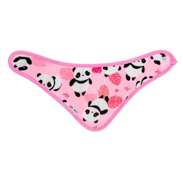 Мягкий полукомбинезон AKUKU с шарфом на липучке 2в1 ПАНДА