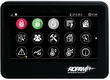 Сенсорная панель-манипулятор TPR-4B-P NeoGSM-IP 4,3″ TFT LCD, LED ROPAM