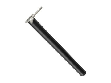 NOGA METALOWA DO STOŁU BLATU CZARNA MATOWA 82 cm
