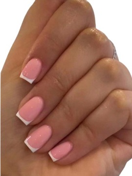 Paznokcie PRESS ON NAILS TIPSY 24 klasyczny FRENCH