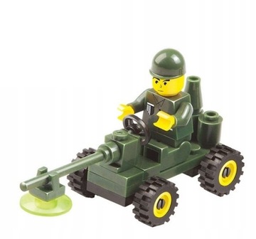 ZESTAW KLOCKI TYPU LEGO SAMOCHÓD AUTO