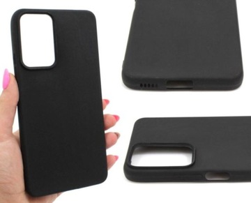 Etui Jelly MATT do Redmi Note 11 Pro+ 5G cza+SZKŁO