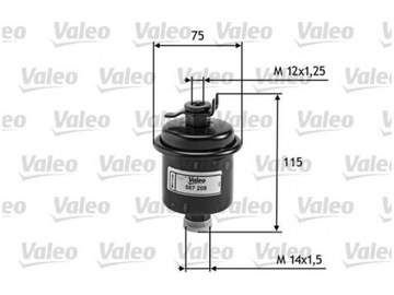 FILTR PALIVA HONDA HR-V 1.6 99-05