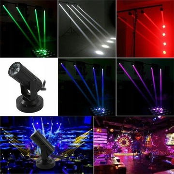 Прожектор RGB 1W DISCO MINI STAGE