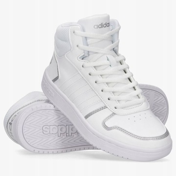 Adidas zuf MID BUTY SPORTOWE BIAŁE 2.0 FY6023 HOOPS 36