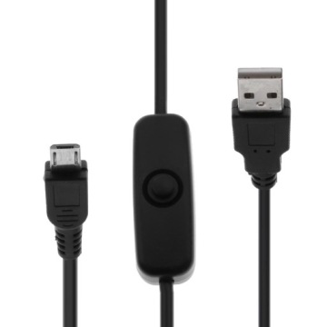 Кабель для зарядки Micro USB Power с переключателем ON/OFF для Raspberry Pi 3/2/B/B+/A