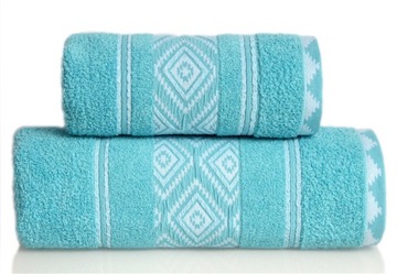 GRENO Ręcznik AZTEKA AQUA 70x130