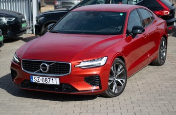 Volvo S60 III 2020 Volvo S60 T6 341 AWD R-Design ACC Pamięć Komforty Nappa Webasto Blis Kamera, zdjęcie 1