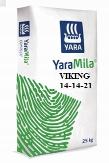 Yara Mila YaraMila 25кг Газонная газонная трава азотная нпк Викинг Комплекс