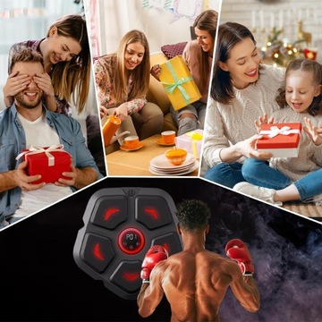 БОКСЕРСКАЯ МАШИНА НАСТЕННАЯ МУЗЫКА BLUETOOTH БОКСЕРСКАЯ ПОДУШКА С ПЕРЧАТКАМИ