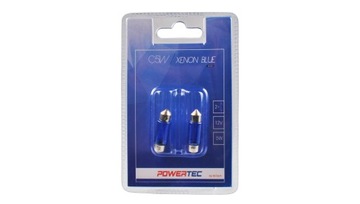 Żarówka Rurkowa 12V/5W XENON BLUE 2SZT