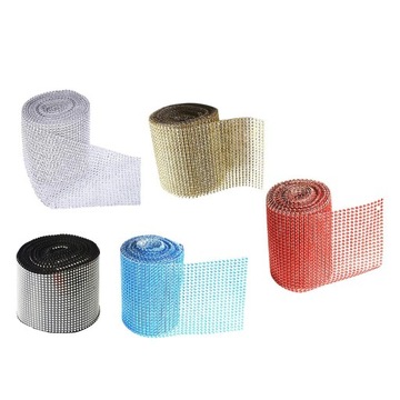 24 ряда, 10 ярдов, блестящие бриллиантовые стразы