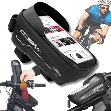TORBA ROWEROWA NA RAMĘ SAKWA ROWEROWA NA RAMĘ UCHWYT ROWEROWY NA TELEFON