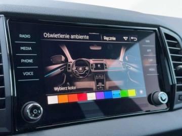 Skoda Karoq Crossover Facelifting 1.5 TSI ACT 150KM 2022 Skoda Karoq Sportline, Canton, Tryby Jazdy, Ambiente, ACC, APP 1.5 Benzyna, zdjęcie 26