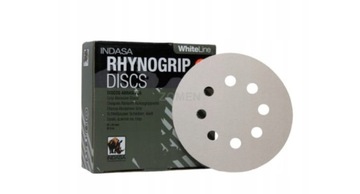 INDASA Papier krążki na rzep P150 125mm 8H 3szt.