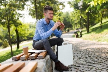 TORBA PAPIEROWA 32x16x39 cm BIAŁA ZAKUPOWA DUŻA ZESTAW 25 szt.