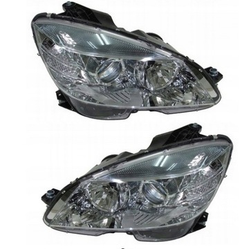 KOMPLET SVĚTLOMET MERCEDES TŘÍDA C (W204), 2007-2011