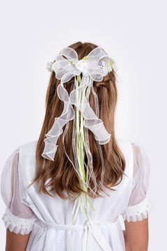 ВЕНОК С ЦВЕТАМИ И КРИСТАЛЛАМИ