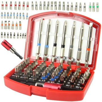 ZESTAW KOŃCÓWKI DO WKRĘTARKI BITY IMBUS TORX 56 EL