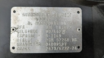 Peugeot 405 II Kombi 1.6 89KM 1995 Peugeot 405 1.6i 88PS OPŁACONY Bezwypadkowy, zdjęcie 22