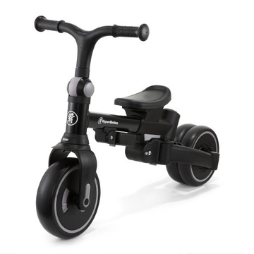 Rowerek trójkołowy 8w1 TOBI FOREST szary – wielofunkcyjny i wygodny