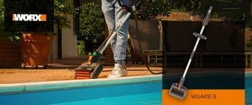 Аккумуляторная щетка Worx WG441E.9 + аккумулятор