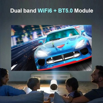 Портативный Smart HD-проектор Android 11