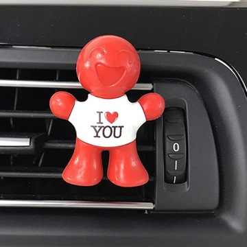 Освежитель аромата решетки автомобиля Little Joe I Love You, ваниль на День святого Валентина