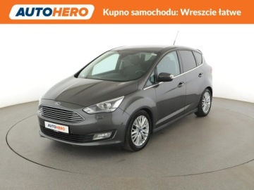 Ford C-MAX II Grand C-MAX Facelifting 1.5 EcoBoost 150KM 2016 Ford C-Max BiXenon, Grzane fotele i kierownica,