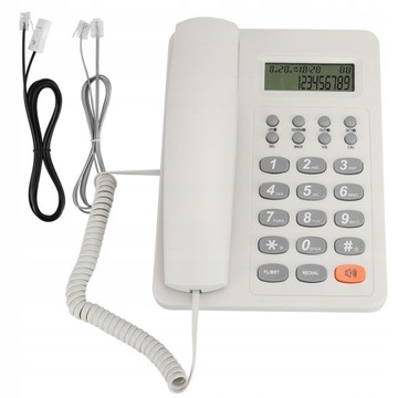 KX T8206 angielski telefon biurowy DTMF \\ FSK