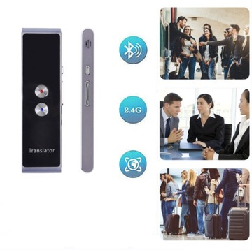 T8 ЭЛЕКТРОННЫЙ ПЕРЕВОДЧИК 33+ ЯЗЫКОВ ГОЛОСОВОЙ ПЕРЕВОДЧИК ЧЕРНЫЙ