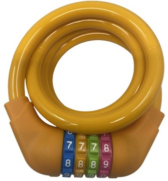 СТАЛЬНОЙ КОМБИНИРОВАННЫЙ ЗАМОК ДЛЯ ВЕЛОСИПЕДА 10х110см!!!