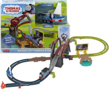 TOMEK I PRZYJACIELE MOST ZWODZONY DUŻY ZESTAW TORÓW FISHER PRICE HGX65