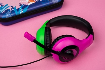 Наушники BigBen SWITCH для консоли V.1 PINK/GREEN