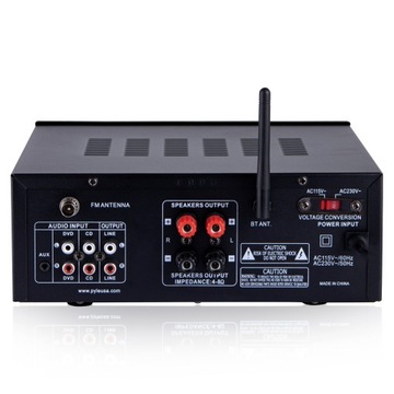 АУДИОУСИЛИТЕЛЬ BLUETOOTH FM-РАДИО MP3-ПЛЕЕР МОЩНЫЙ СТЕРЕОУСИЛИТЕЛЬ