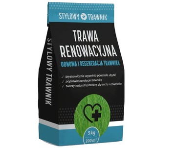 Trawa renowacyjna Stylowy Trawnik 200 m² 5 kg ODNOWA I REGENERACJA