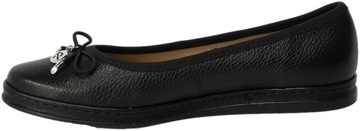 Балетки Ryłko 1MLS2-UW9F Черный Натуральная Кожа