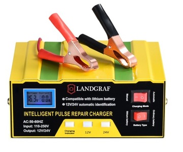 АВТОМАТИЧЕСКИЙ ВЫПРЯМИТЕЛЬ С ФУНКЦИЕЙ РЕМОНТА 12В 24В МИКРОПРОЦЕССОР